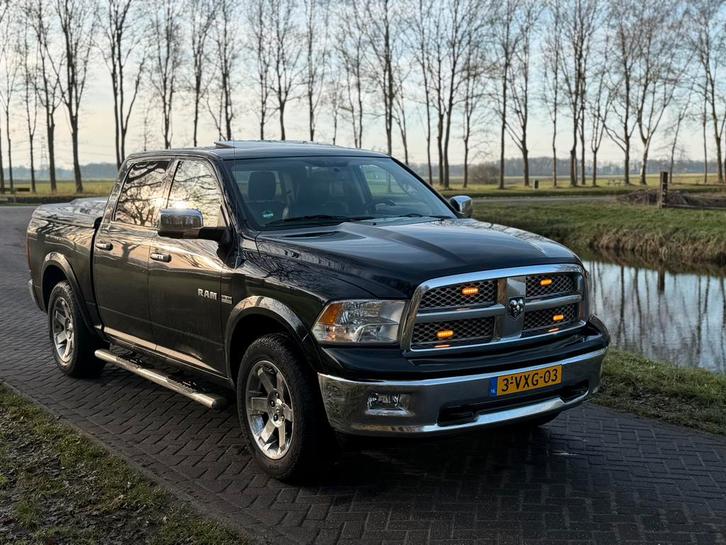 Dodge RAM 2012 5.7 HEMI Laramie pick up LPG, Auto's, Bestelauto's, Particulier, 4x4, ABS, Achteruitrijcamera, Airbags, Airconditioning
