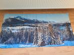 Achtergrond winterlandschap voor kerstdorp, Diversen, Kerst, Ophalen of Verzenden, Zo goed als nieuw