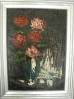 antiek schilderij .met handschrift., Antiek en Kunst, Kunst | Schilderijen | Klassiek, Ophalen of Verzenden