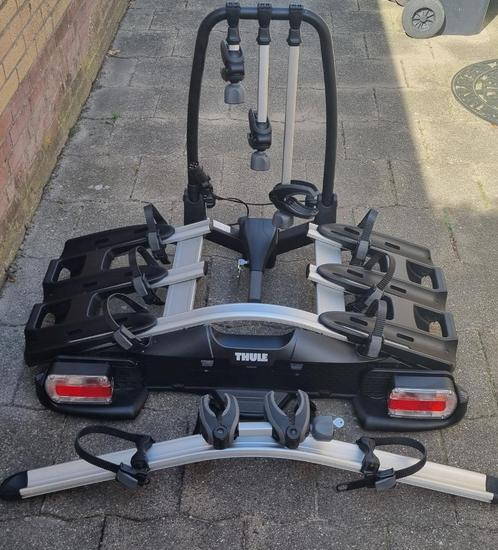 Fietsendrager Thule VeloCompact Voor 4 fietsen Kantelbaar, Auto diversen, Fietsendragers, Zo goed als nieuw, Trekhaakdrager, 3 fietsen of meer