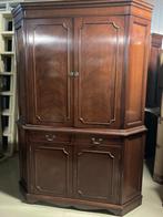 TV hoekkast in mahonie, Antiek en Kunst, Antiek | Meubels | Kasten, Ophalen