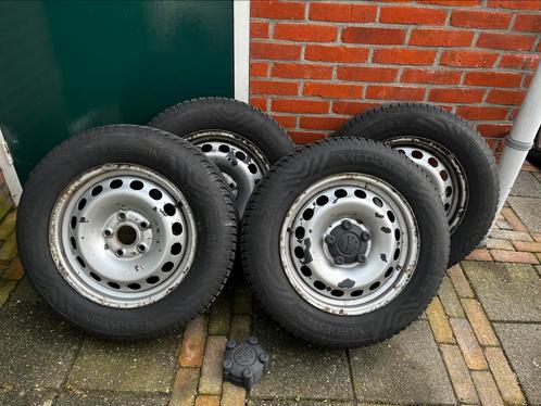 Vw caddy stalen velgen 5x112 circa 6mm, Auto-onderdelen, Banden en Velgen, Banden en Velgen, All Season, 15 inch, 195 mm, Bestelwagen