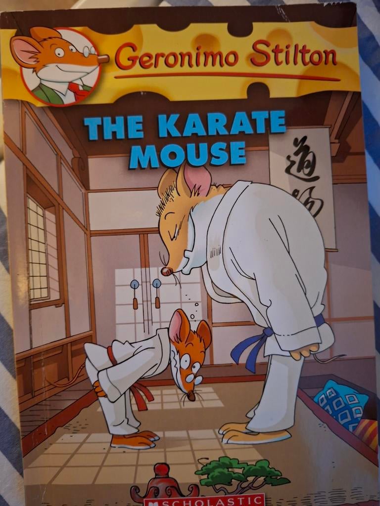 Geronimo Stilton - The Karate Mouse, Ophalen of Verzenden, Zo goed als nieuw, Geronimo Stilton, Fictie algemeen