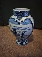 Delfts Blauw Vaas met Windmolen, Ophalen