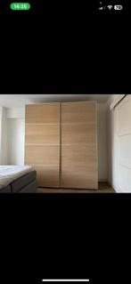 2 x Mehamn eiken schuifdeuren voor IKEA Pax, Huis en Inrichting, Kasten | Kledingkasten, Gebruikt, 50 tot 75 cm, 200 cm of meer