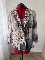 Damesjasje met bijpassend topje. XXL. Metk Issy, Beige, Issy, Maat 46/48 (XL) of groter, Ophalen of Verzenden