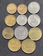 11 verschillende munten Griekenland, Overige landen, Verzenden