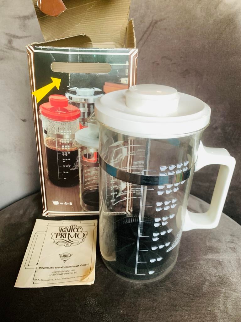 Vintage Koffiesnelzetapparaat - Koffie Primo koffiezetter, Ophalen of Verzenden, Nieuw