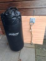 Physionics Bokszak met bevestiging en handschoenen, Ophalen of Verzenden, Gebruikt, Overige, Vechtsportbescherming
