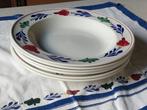 Boerenbont diepe borden, Huis en Inrichting, Keuken | Servies, Ophalen of Verzenden, Zo goed als nieuw