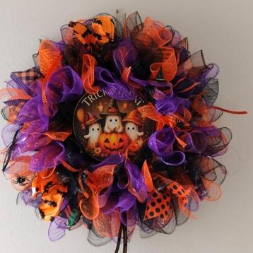 halloween krans beschikbaar voor biedingen