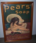 Antieke grote originele reclameaffiche Pears' Soap. 65x47cm., Antiek en Kunst, Ophalen of Verzenden
