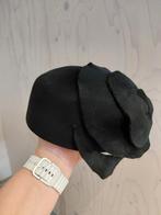 Zwarte Hoed - Kerk Hoedje Dopje, Kleding | Dames, Hoeden en Petten, 56 of 57 cm (M, 7 of 7⅛ inch), Hoed, Ophalen of Verzenden