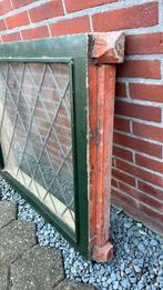 Glas in lood raam, Ophalen, Gevelraam of Ruit, Glas in lood, 80 tot 120 cm