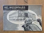 Folder van HET MOTORPALEIS Rotterdam uit 1955., Ophalen of Verzenden, Overige merken