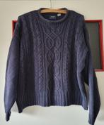 2 warme kabeltruien ivoor en blauw merk Arizona maat 42, Kleding | Heren, Verzenden, Gedragen