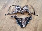 Mooie panterprint bikini maat S/M, Ophalen of Verzenden, Zo goed als nieuw, Bikini
