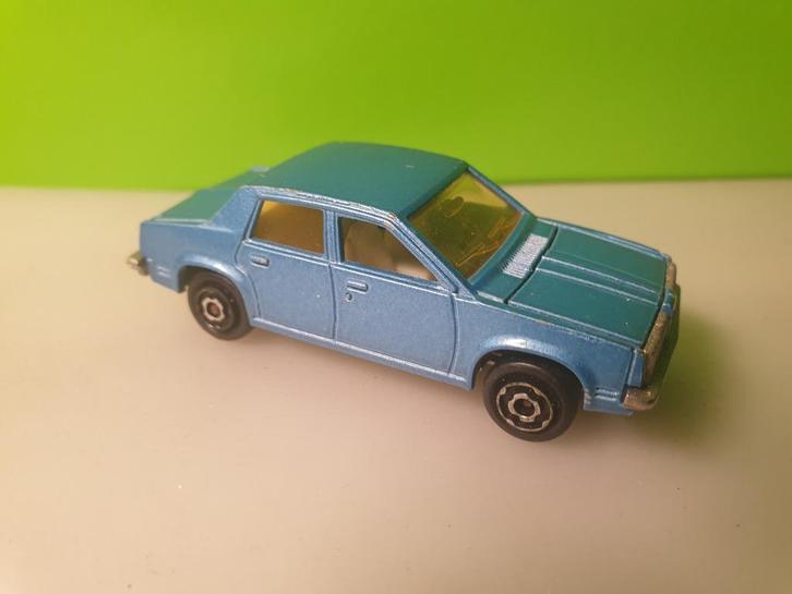 Majorette 253 - Oldsmobile Omega [blauw] 1/75 #1, Hobby en Vrije tijd, Modelauto's | Overige schalen, Gebruikt, Auto, Ophalen of Verzenden