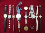 12 Oude  Dames Horloges Opknappers Anker Livano Del Montree, Ophalen of Verzenden, Gebruikt, Staal, Overige merken