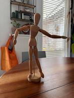 Houten Tekenpop - Ideaal voor Kunstenaars, Ophalen of Verzenden, Gebruikt