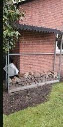 Houthok 216 cm x 200 cmx 60cm bx hx diepte, Ophalen, Zo goed als nieuw, Hout, 200 tot 400 cm
