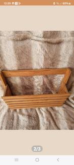 Houten Wandrek / Tijdschriftenrek, Ophalen, Gebruikt