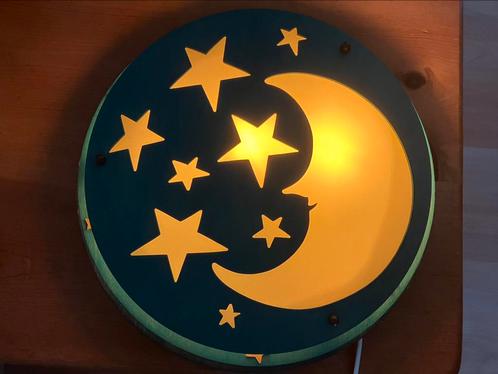 De Noest mooie kinderlamp maan en sterren izgs, Kinderen en Baby's, Kinderkamer | Inrichting en Decoratie, Gebruikt, Lamp, Ophalen of Verzenden