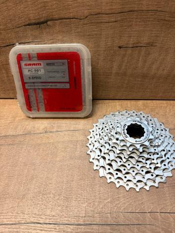 Nieuwe sram cassette en ketting mountainbike -pg990 -pc991 beschikbaar voor biedingen