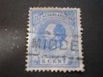 Nederland NVPH 19 langstempel Middelburg ..( W 413) ..€ 0,30, Postzegels en Munten, Postzegels | Nederland, Verzenden