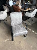 Eleonora fauteuil grijs kunstleer !outlet korting!, Huis en Inrichting, Ophalen, Nieuw, 75 tot 100 cm, Metaal
