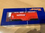 Roco 67726 H0 Zeildakwagen 'Railion' van de DB, Gelijkstroom, Wagon, Ophalen of Verzenden, Zo goed als nieuw