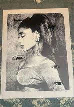 Ariana grande poster, Verzamelen, Rechthoekig Staand, Deurposter of groter, Ophalen of Verzenden, Zo goed als nieuw
