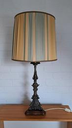 Prachtige lamp op bronzen voet., Huis en Inrichting, Ophalen, Zo goed als nieuw