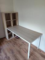 Bureau met kast (LINNMON - ikea), Ophalen, Gebruikt, 100 tot 150 cm, 150 tot 200 cm
