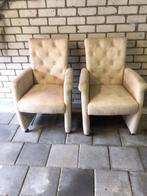 Gratis op halen 2 huiskamer stoeltjes op wieltjes., Huis en Inrichting, Stoelen, Ophalen of Verzenden, Gebruikt, Twee