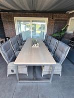 8 wicker tuinstoelen - verstelbare wicker tuinstoelen, Tuin en Terras, Ophalen, Zo goed als nieuw, Wicker, Verstelbaar