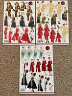 3D Vellen Geisha,Dame,Dieren ,Bloemen,Holland en diversen, Hobby en Vrije tijd, Kaarten | Zelf maken, Ophalen of Verzenden, Nieuw