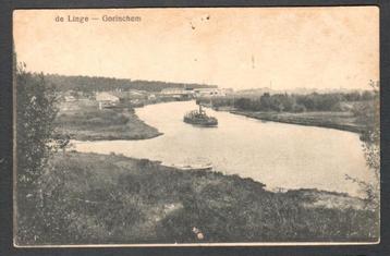 Oude Ansicht - Gorinchem - De Linge - 1919 - ZH. beschikbaar voor biedingen