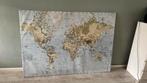 Landkaart ikea, Ophalen, Zo goed als nieuw, Schilderij, Minder dan 50 cm