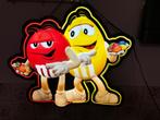 M&M's lichtreclame, Verzamelen, Ophalen of Verzenden, Zo goed als nieuw, Lichtbak of (neon) lamp
