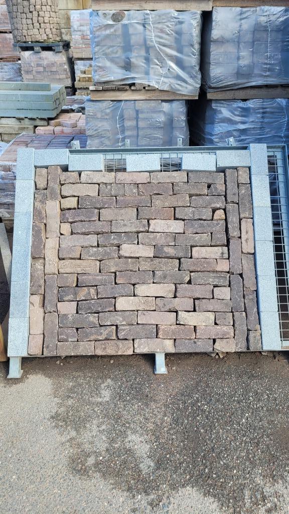 Oudgebakken dikformaat Leusden, Tuin en Terras, Tegels en Klinkers, Gebruikt, Klinkers, Keramiek, 10 m² of meer, Ophalen of Verzenden