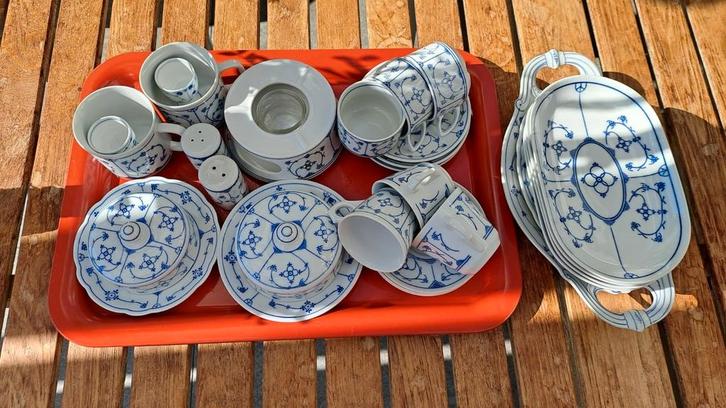 Blau Saks serviesdelen, Huis en Inrichting, Keuken | Servies, Gebruikt, Overige typen, Overige stijlen, Porselein, Ophalen
