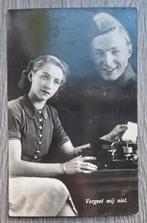 WO1/2 - Ansichtkaart Mobilisatie met Groot Censuur Stempel, Ophalen of Verzenden, Landmacht, Nederland, Foto of Poster