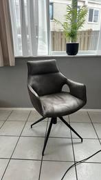 3x draai eettafelstoelen, Huis en Inrichting, Stoelen, Ophalen, Drie, Leer, Zo goed als nieuw