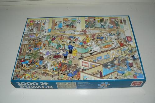 Jan van Haasteren. Van harte beterschap! 1000 stukjes.Jumbo, Hobby en Vrije tijd, Denksport en Puzzels, Zo goed als nieuw, Legpuzzel