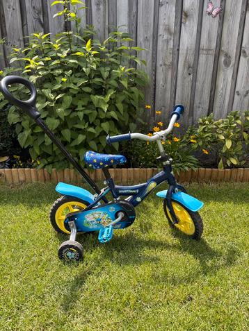 Kinderfiets Paw Patrol met duwstang beschikbaar voor biedingen