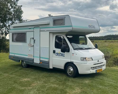 Fiat Ducato camper Cristall | Alkoof, Caravans en Kamperen, Campers, Particulier, tot en met 4, Alkoof, Fiat, Fiat, Diesel, Handgeschakeld