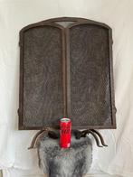 gietijzeren spatscherm voor een schouw met openhaard, Huis en Inrichting, Haarden, Ophalen of Verzenden, Gebruikt, Vrijstaande haard