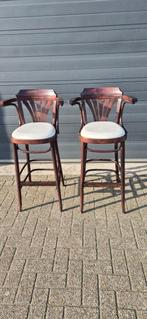 Barkrukken thonet met rugleuning en armleuning, Huis en Inrichting, Barkrukken, Ophalen, 5 krukken of meer, Geen, 60 tot 90 cm