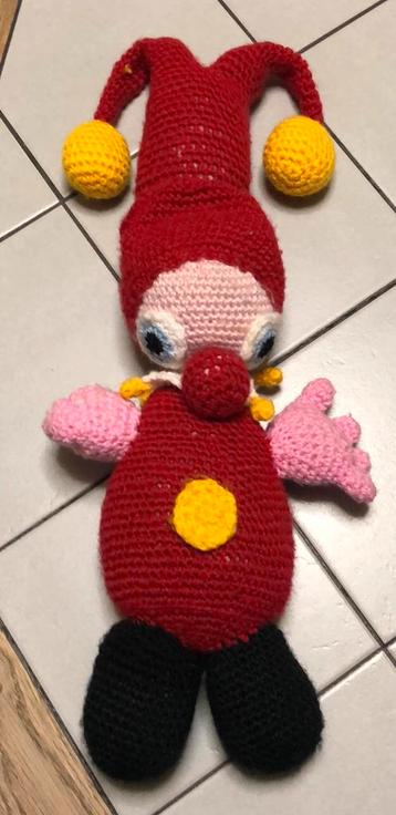 Gehaakte Efteling jokie knuffel 55 cm groot  beschikbaar voor biedingen
